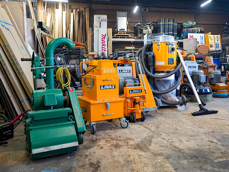 下地処理機材 一式